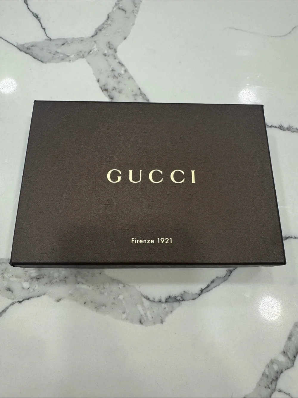 Gucci Black Embossed GG Leather Wallet